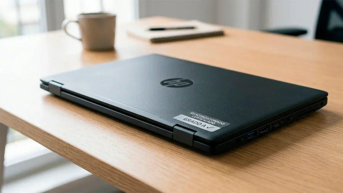 Computador reacondicionado certificado con etiqueta de grado A