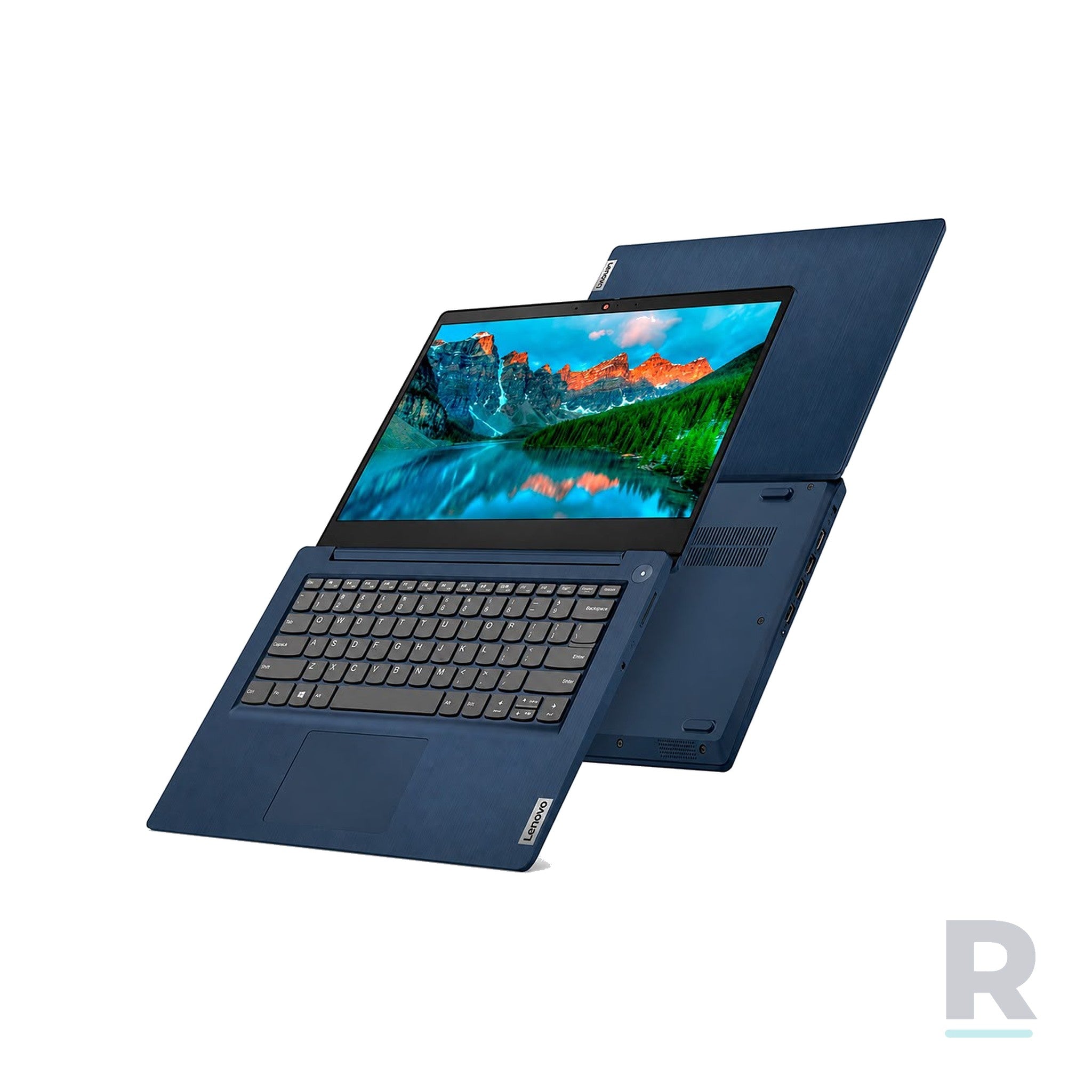 Lenovo IdeaPad 14 ALC6 Ryzen 7 reacondicionado vista frontal azul 14 pulgadas